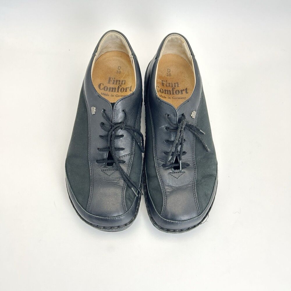 Finn Comfort Hanoi Oxford Shoes Womens Sz EU 38 US 7.5 Lace Up Sneakers Casual - Picture 2 of 8